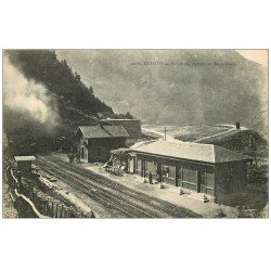 carte postale ancienne 73 MODANE. Gare Entrée du Tunnel du Mont-Cenis