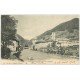 carte postale ancienne 73 MOUTIERS. Isère et Evêché. Timbre 5 Centimes 1902