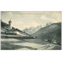 carte postale ancienne 73 PEISEY. Les Glaciers de Belle-Côte