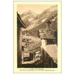 carte postale ancienne 73 PRALOGNAN. Chapelle des Bieux