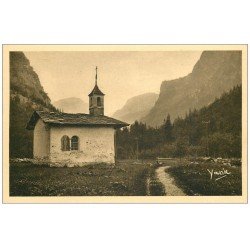 carte postale ancienne 73 PRALOGNAN. Chapelle des Neiges