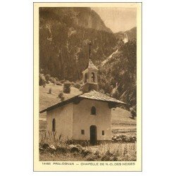 carte postale ancienne 73 PRALOGNAN. Chapelle Notre-Dame des Neiges