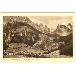 carte postale ancienne 73 PRALOGNAN. Cirque de la Vanoise