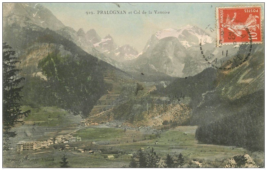73 PRALOGNAN. Col de la Vanoise 1911 73 PRALOGNAN. Col de la Vanoise 1911