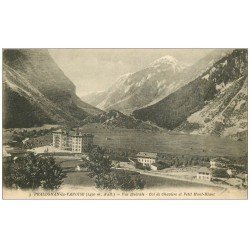 carte postale ancienne 73 PRALOGNAN-LA-VANOISE. Col Chavière et Petit Mont-blanc