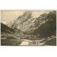 carte postale ancienne 73 PRALOGNAN-LA-VANOISE. Grand Marchet et Promeneurs