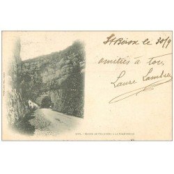 carte postale ancienne 73 ROUTE DE CHAMBERY E LA CHATREUSE 1903