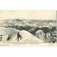 carte postale ancienne 06 VALLE DE LA TINEE. Cirque de Rabuons. Arête du Ténibres et Mont Monnier. Alpiniste