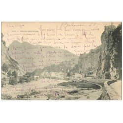 carte postale ancienne 73 SALINS-MOUTIERS 1904