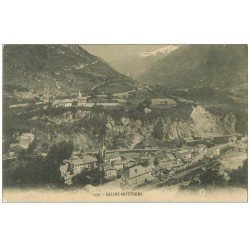 carte postale ancienne 73 SALINS-MOUTIERS 1912