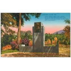 carte postale ancienne 73 TRESSERVE. Monument Lamartine