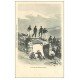 73 UN POSTE DE CHASSEURS ALPINS vers 1900