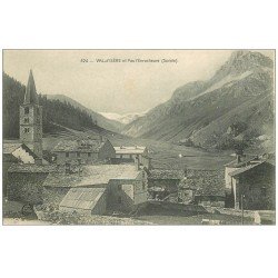 carte postale ancienne 73 VAL D'ISERE ET PAS L'ENROCHEURE