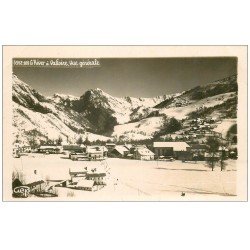 carte postale ancienne 73 VALLOIRES. Carte Photo 1937