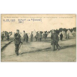 56 CAMP DE COËTQUIDAN. Prisonniers Allemands 1915