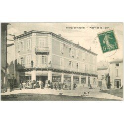 07 BOURG-SAINT-ANDEOL. Bazar Place de la Tour 1911