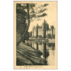 carte postale ancienne 56 JOSSELIN. Château 1930