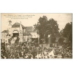 carte postale ancienne 56 JOSSELIN. La Loggia. Fêtes Pardon Notre-Dame du Roncier 1932