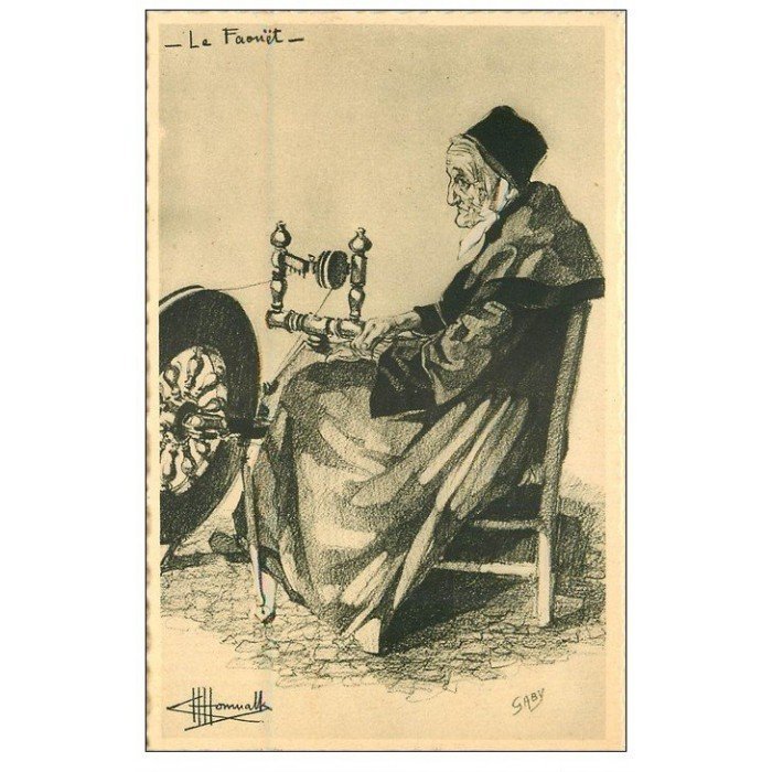 Carte postale du Phare de la Perdrix à Loctudy en Bretagne – Parallèle 48