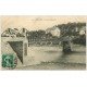 carte postale ancienne 56 LORIENT. Le Pont de Kermélo bien animé 1909