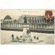 carte postale ancienne 56 LORIENT. Revue Militaire sur Place d'Armes 1909