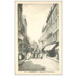 56 LORIENT. Rue des Fontaines. Bord inférieur dentelé