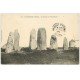 carte postale ancienne 56 PLOUHARNEL-CARNAC. Les Menhirs du Vieux Moulin 1909
