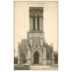 carte postale ancienne 56 PONTIVY. Eglise Saint-Joseph