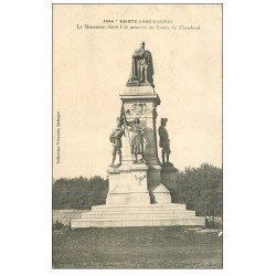 carte postale ancienne 56 SAINTE-ANNE-D'AURAY. Monument Comte de Chambord