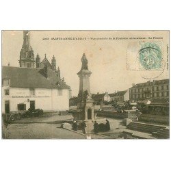 carte postale ancienne 56 SAINTE-ANNE-D'AURAY. Piscine Fontaine miraculeuse 1905. Restaurant Loriot