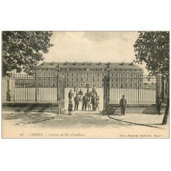56 VANNES. Caserne Foucher de Careil du 35° d'Artillerie 1917