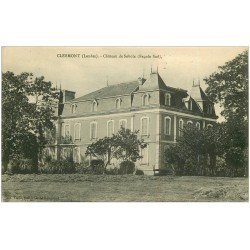 carte postale ancienne 40 CLERMONT. Château de Sobole