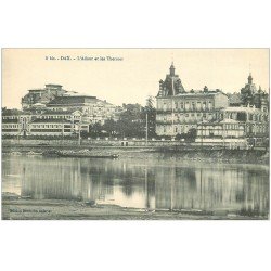 carte postale ancienne 40 DAX. Adour et Thermes