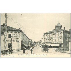 carte postale ancienne 40 DAX. Entrée du Sablar Rue Vincent Depaul