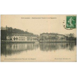 carte postale ancienne 40 DAX. Etablissement Les Baignots 1924