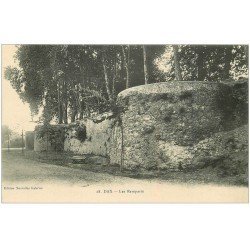 carte postale ancienne 40 DAX. Les Remparts