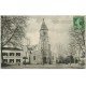 carte postale ancienne 40 DAX. Place et Eglise