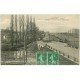 carte postale ancienne 40 HAGETMAU. Pont et Avenue Ducourneau 1919