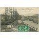 carte postale ancienne 40 HAGETMAU. Pont et Avenue Ducourneau 1919