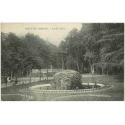 carte postale ancienne 40 MONT-DE-MARSAN. Jardin Public 1914