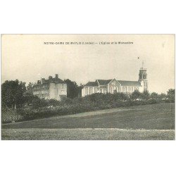 carte postale ancienne 40 NOTRE-DAME DE MAYLIS. Eglise et Monastère 1916