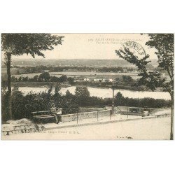 carte postale ancienne 40 SAINT-SEVER-SUR-ADOUR. Vue sur la Plaine 1920