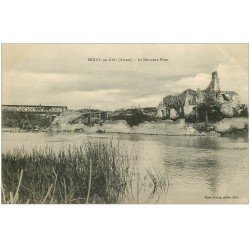 carte postale ancienne 02 BERRY-AU-BAC. Le Nouveau Pont