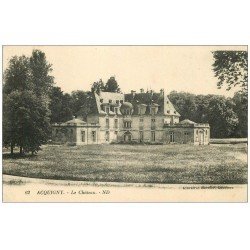 carte postale ancienne 27 ACQUIGNY. Le Château