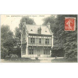carte postale ancienne 27 AMFREVILLE-LA-CAMPAGNE. Le Chalet 1908
