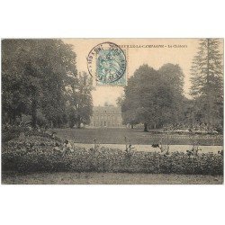 carte postale ancienne 27 AMFREVILLE-LA-CAMPAGNE. Le Château