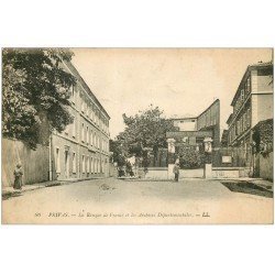 carte postale ancienne 07 PRIVAS. Banque de France 1921 et Archives Départementales