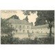 carte postale ancienne 27 AUTHEUIL. Le Château du Val 1913. Pli coin