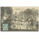 carte postale ancienne 27 BARVILLE. Manoir Normand 1905 animation