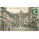 27 BEAUMONT-LE-ROGER. Rue Chateraine 1913 Coiffeur